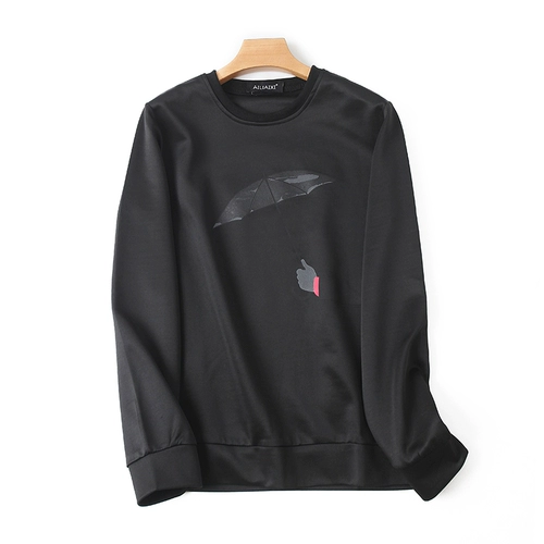 Осенний лонгслив с круглым воротником, быстросохнущая рубашка для отдыха, куртка, городской стиль