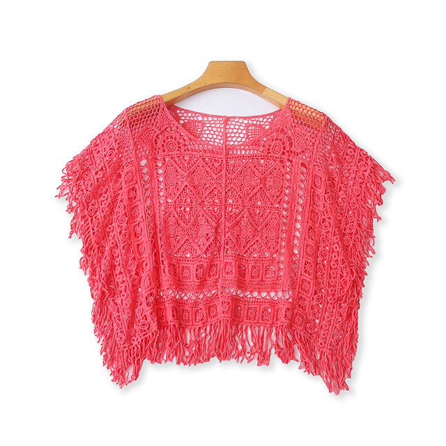 Lace Regular Loose Round Neck ຝ້າຍບໍລິສຸດຫນຶ່ງຂະຫນາດຄົນອັບເດດ: