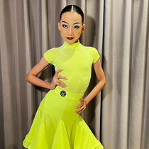 Star Dance Costume Latin Dance Regulation Competition Costume White Girls New Style Fitting Comfortable Professional Dancers Choice