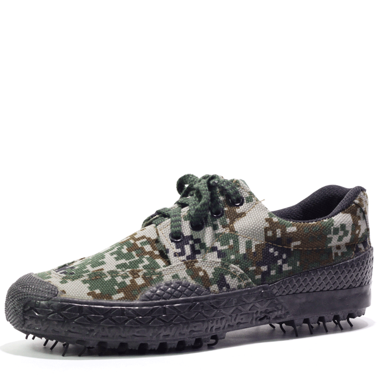 Bottes militaires pour homme en toile - Ref 1399857 Image 19