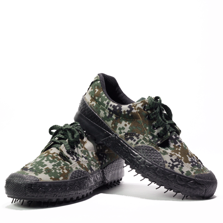 Bottes militaires pour homme en toile - Ref 1399857 Image 21