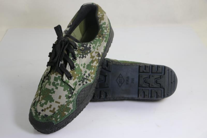 Bottes militaires pour homme en toile - Ref 1399857 Image 14