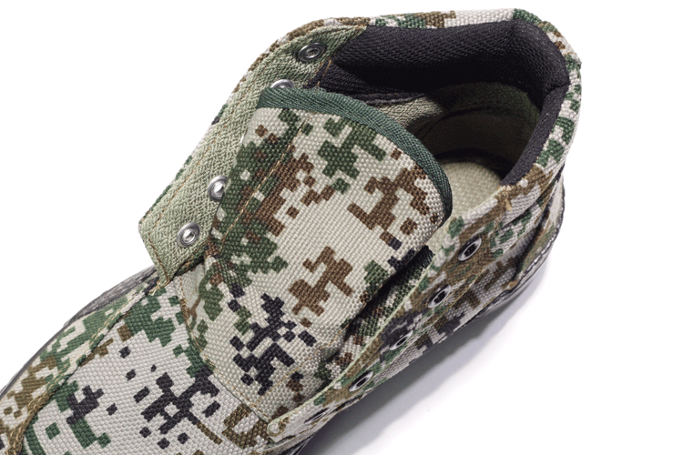 Bottes militaires pour homme en toile - Ref 1399857 Image 23