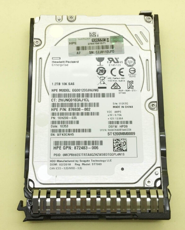 HP HP 872479-B21 872737-001 1 2TB SAS 12G 10K 2 5 hard drives