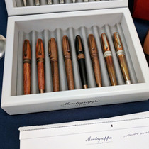 German Montegrappa Italian Vantejia steel pen HEARTWOOD log series gift