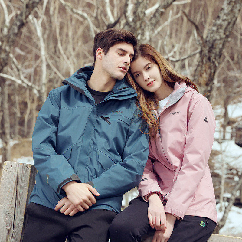 Pathfinder outdoor jacket men and women fleece windproof three-in-one suit fleece outdoor jacket TAWH91901 92285