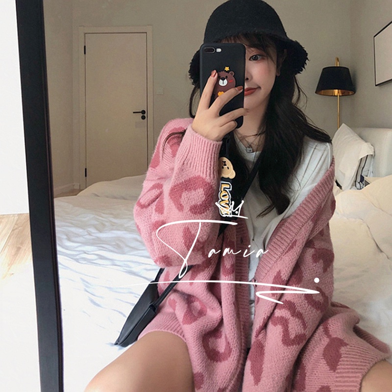 sandro asw Lazy Wind Net Red Sweater Outwear Spring 2022 New Knit Cardiovert Jacket Blouse Women Tide