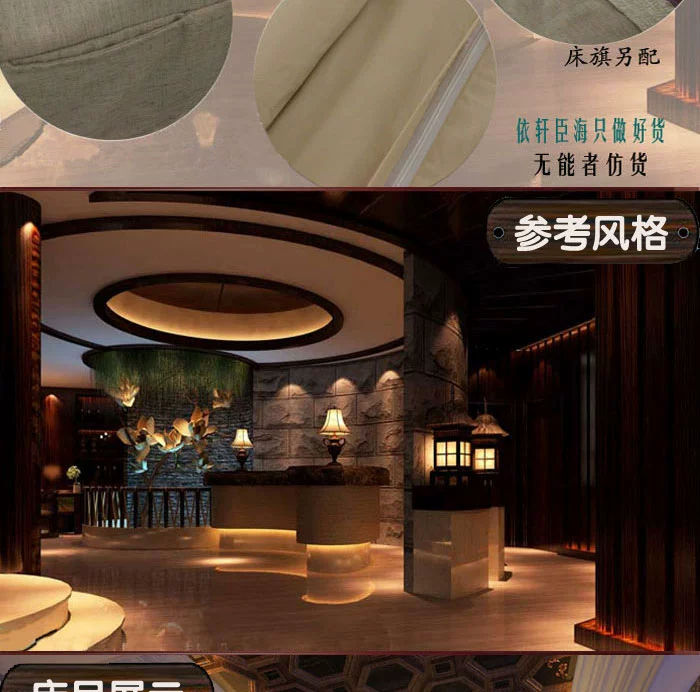 Xuanchenhai cao cấp cotton vẻ đẹp trải giường bốn bộ cotton và linen giường massage bìa beauty salon tấm đặc biệt ga phủ giường spa