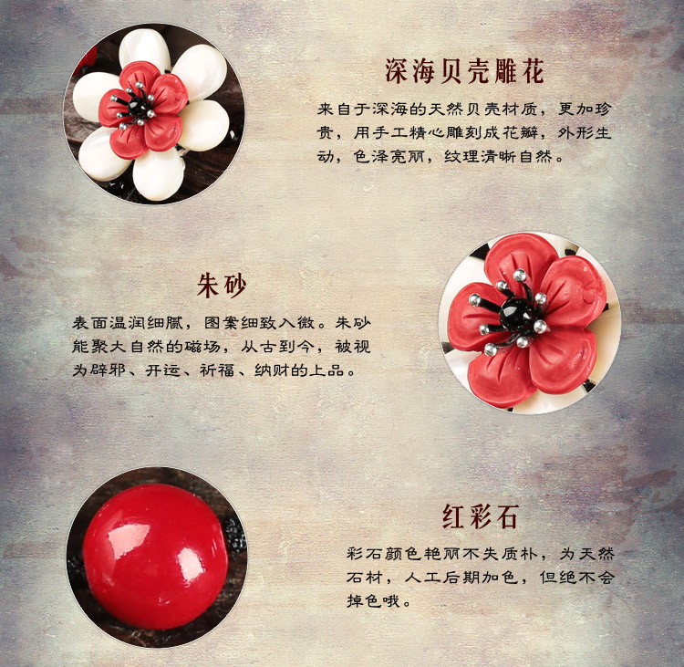 Loulan Inn Phong cách Trung Quốc vòng chân cinnabar ác linh tay dệt chuỗi chân đỏ retro quốc gia chân nữ trang sức cửa hàng phụ kiện