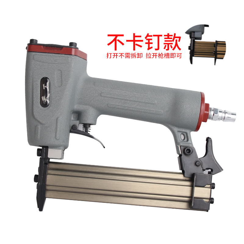 Hongyuan Tiangong F30 pneumatic straight nail gun straight row nail gun woodworking nail gun no nail pneumatic nail gun 25 pneumatic nail gun