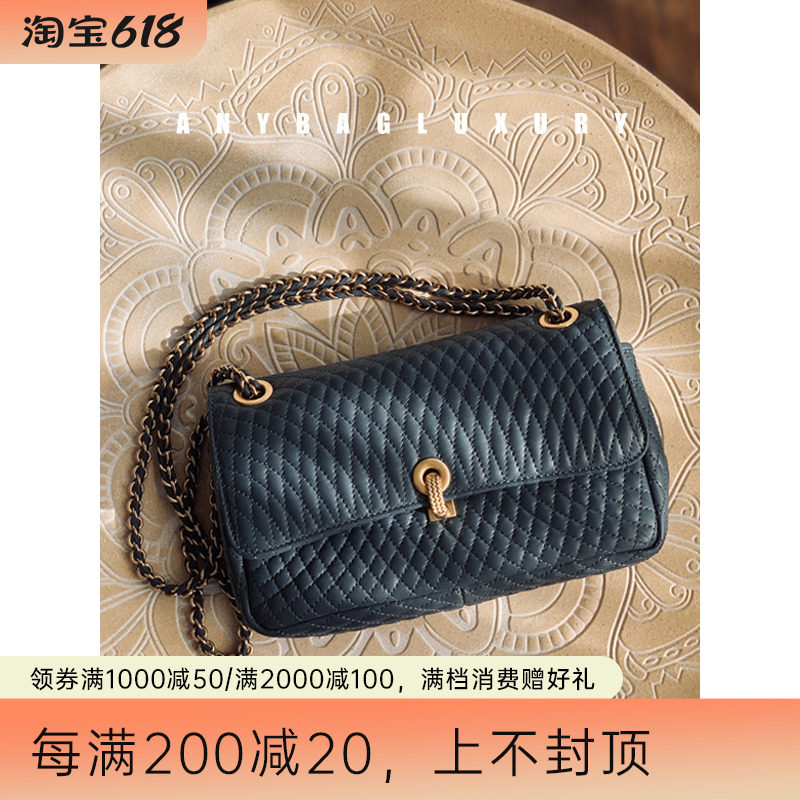 anybag new flow method sheepskin axillary underpack advanced texture small crowdglings chain inclined satchel women summer
