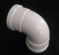 PVC drainage elbow rain pipe 90 degree elbow lower Fitting right angle bend 50 75 110 160 200