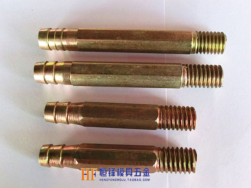 Molds cooling water joints Ying made 1 2 coarse tooth molten iron nozzle 1 2 * 32MM 1 1 2 * 250MM