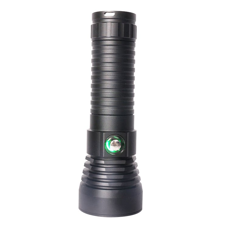 Professional L2 Diving Flashlight Glare lighting flashlight 1000 Streaming LED intense light flashlight section 26650