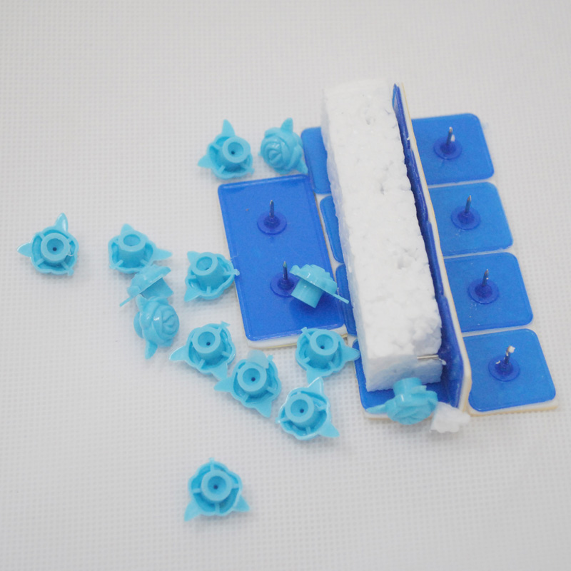 Anti-mosquito door curtain screen door fixing accessories Velcro screen door nail stickers Magic buckle Metal door High-grade wooden door special installation