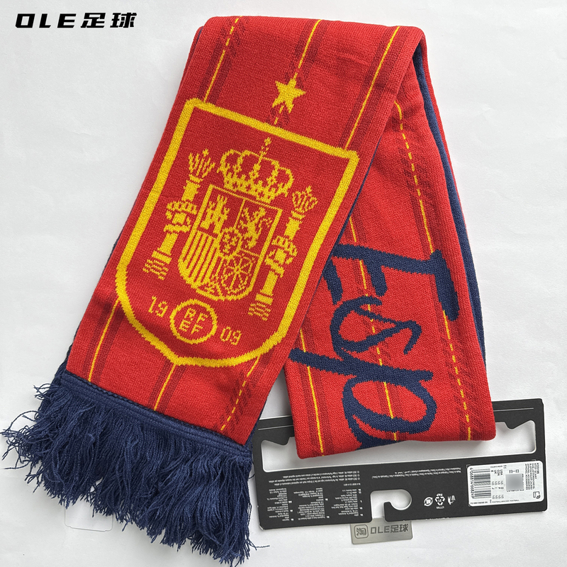 Ole Football Adidas 2026 World Cup Spain Fan Culture Scarf Kd3199