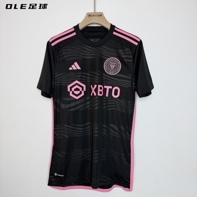 Ole Football Adidas Miami International 23/24 Away Fan Edition Messi Short Sleeve Jersey Je9704