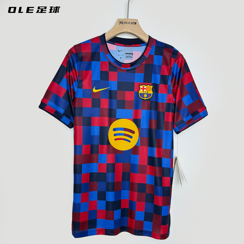 Ole Football Nike Barcelona 26-27 Pre-Match Training Uniform Short-Sleeved Jersey Ii1667-621 Ole Football Nike Barcelona 26-27 Pre-Match Training Uniform Short-Sleeved Jersey Ii1667-621