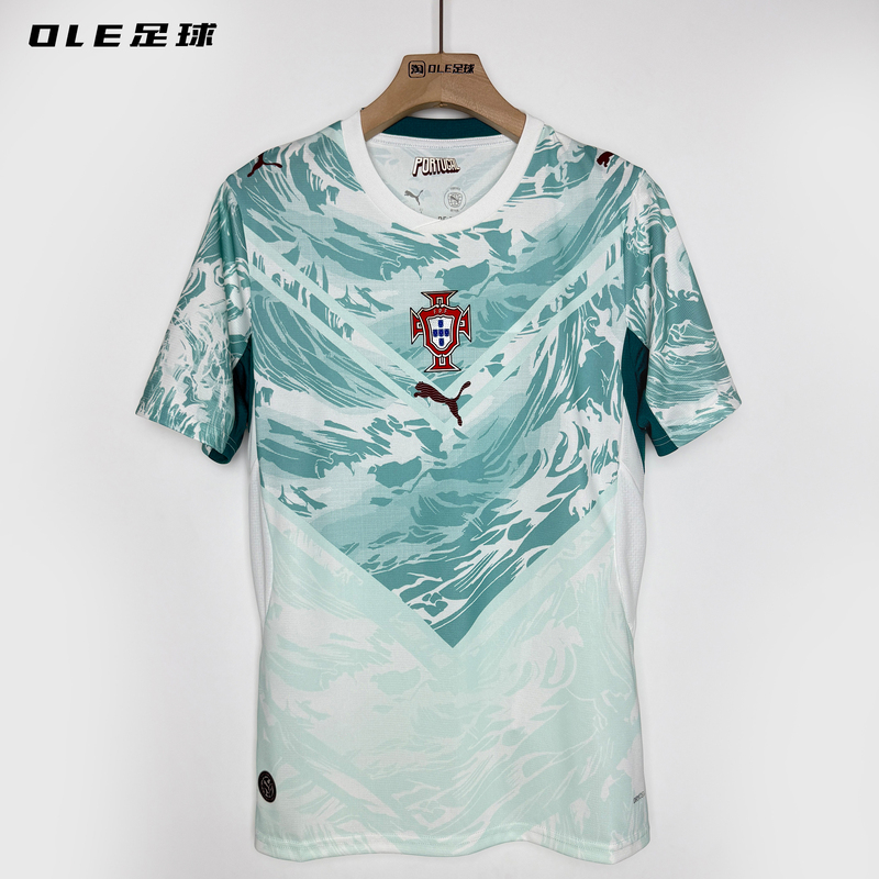 Ole Football Puma 2026 World Cup Portugal Away Fan Version Short-Sleeved Jersey 783288-02