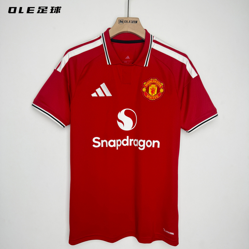 Ole Football Adidas Manchester United 26-27 Home Fan Version Short-Sleeved Jersey Ka6871