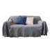 ins nordic đơn giản màu xám sofa kẻ sọc vải sofa chăn bọc vải bụi che nắp bảo vệ bìa đầy đủ - Bảo vệ bụi áo trùm vệ sinh máy lạnh Bảo vệ bụi