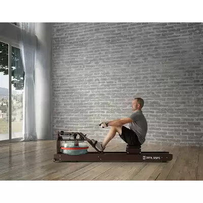 Export version of foreign trade water resistance rowing machine folding rowing home card house rowing machine commercial