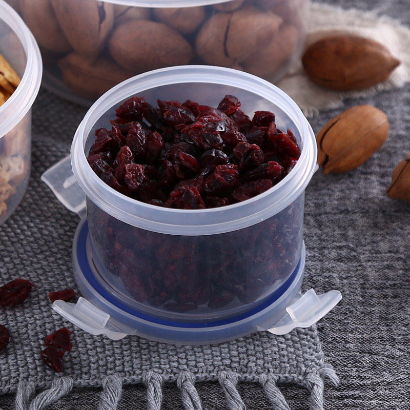 Anlige 300ML small round fresh-keeping box medicine box food sample retention box sealed box ALG-2518