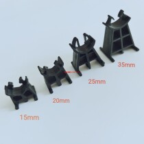 Tube gallery steel reinforcement protective layer thickened column clip plastic cushion block in iron pipe gallery pc with clip cushion mat horse stool beam cushion