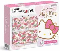  New Nintendo NEW 3DS hello kitty limited original genuine Japan direct mail 