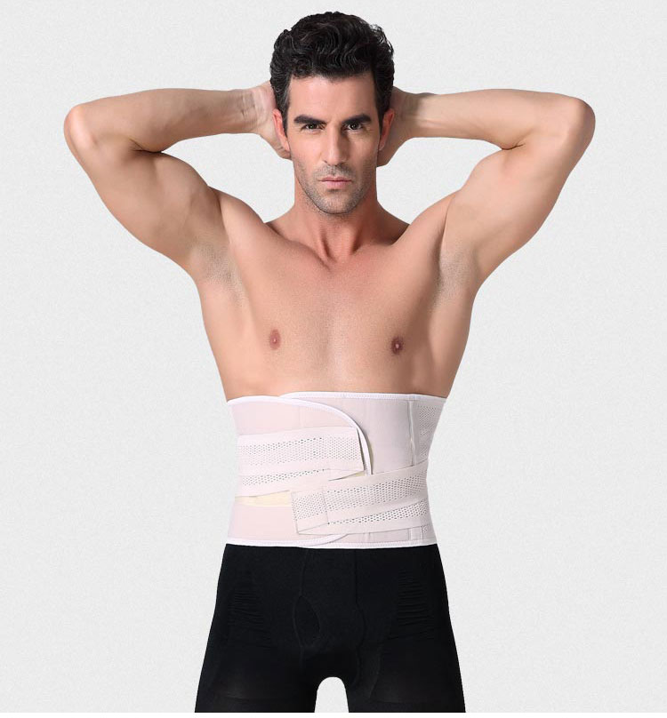 Vòng eo nam mạnh mẽ đai thắt lưng mỏng eo nhựa eo phẳng phục hồi eo giảm corset dạ dày mỏng mùa hè đồ lót phụ nữ