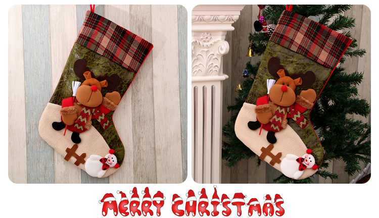 New Christmas Christmas Stocking Decorations Christmas Gift Bag Christmas Gift Bag display picture 4