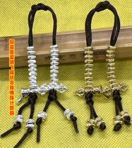 tong liu jin amalgam 925 yin fei disc beads counter rosary decor diy accessories 6*3mm convenient dial number