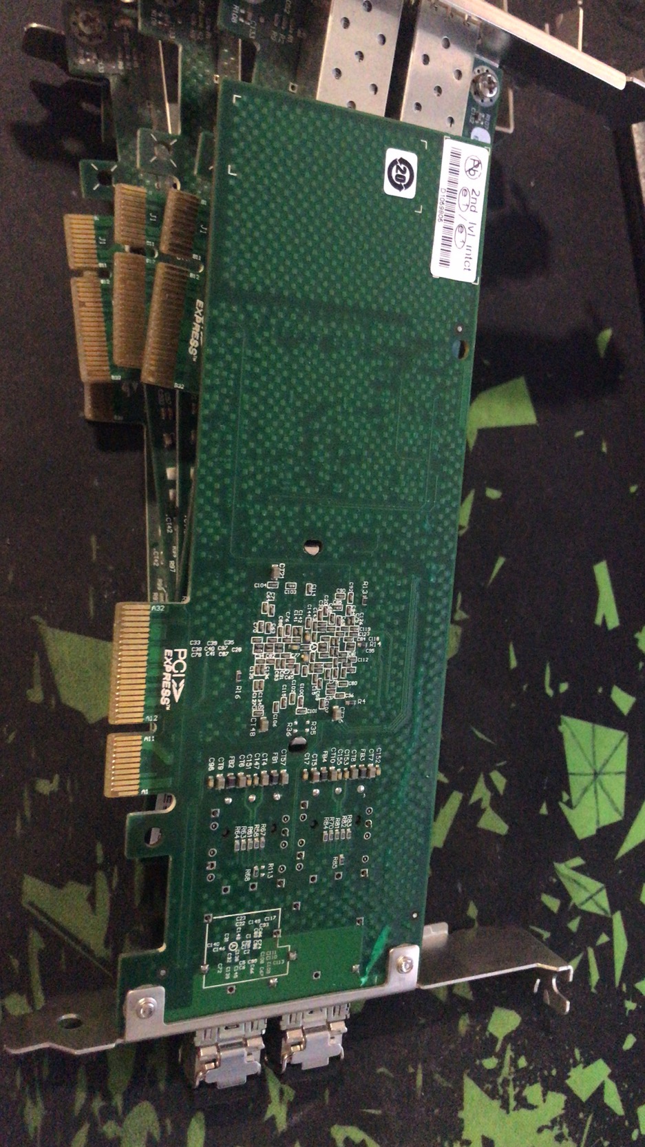 Intel 82576EB dual-port one thousand trillion fiber network card supports single mode multimode E1G42EF-SFP spot-Taobao