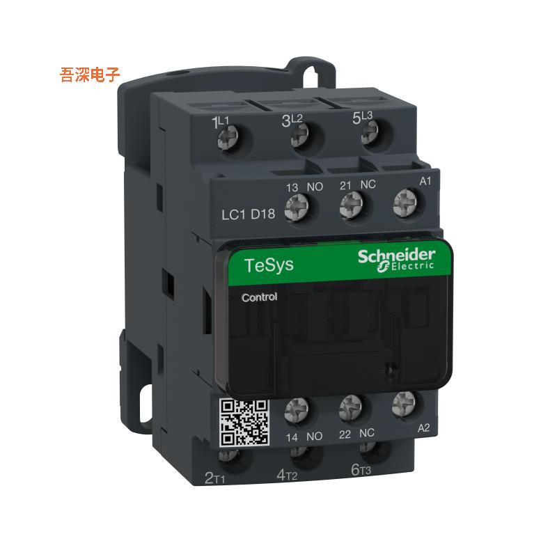 Lc1D18T7 | Base Mounting, Din Rail Tesys Cont 18A 480V50/60H