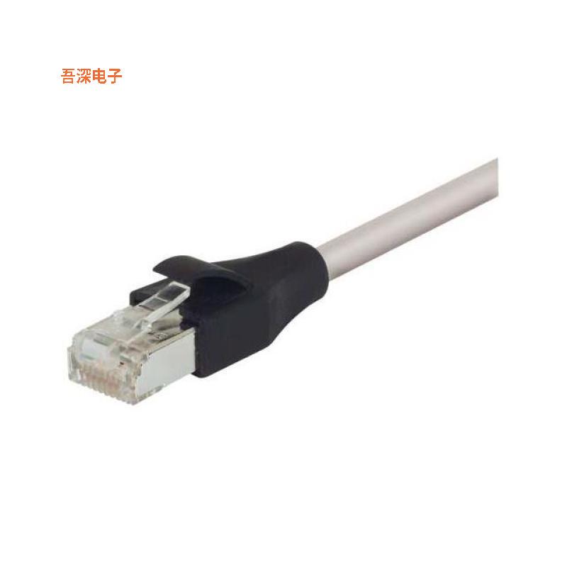Trd695Dsz-Gry-3 | Round Cable Ca Rj45 C6 Sf/Utp Gry Lszh 3F