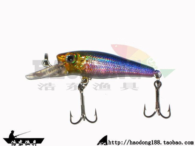 Mino 58mm4g Fake Bait Lujah Hard Bait Fishing Gear Bait Clearing House Special Price Promotion