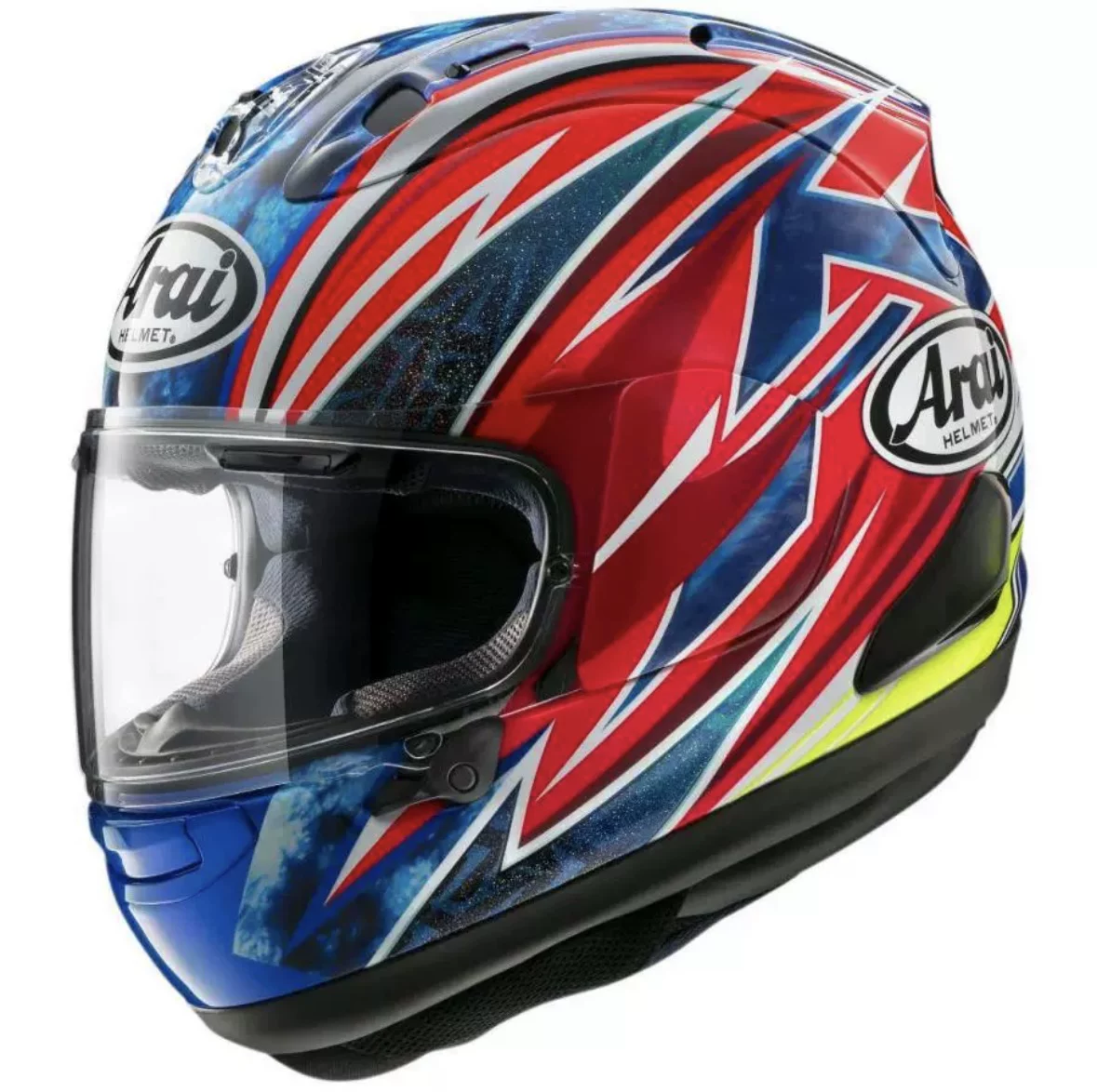 Шлем для полного лица ARAI RX-7X Crane Surf Puppy Isle of Man TT Knife Guard Haydn Big Eye Track