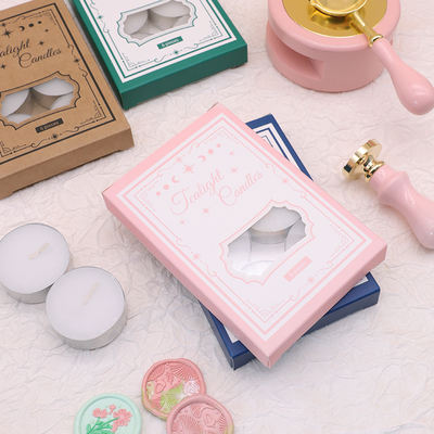Lacquer seal candles, aluminum box candles, white candles in various specifications and colors