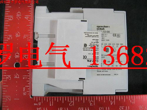 CA7-72-00 Sprecher Sprecher Swiss imported original AC contactor Sprecher Schuh