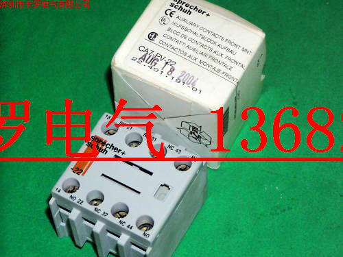 Original clothing imports Swiss Sprecher Schuh CA7-PV-22 frontal mount auxiliary contact point