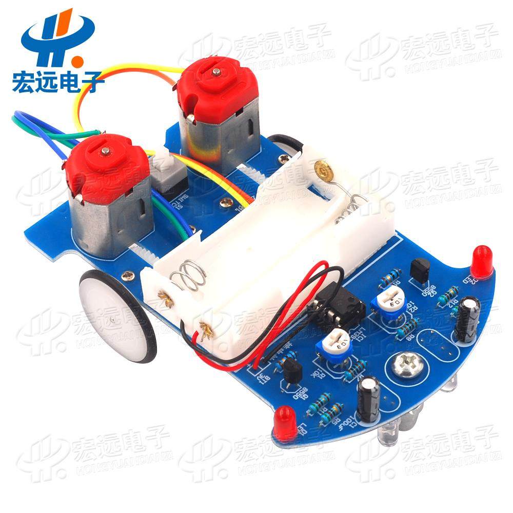 Intelligent tracking car kit D2-1 D2-5 line patrol car parts electronic production DIY technology production