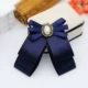 Hàn Quốc áo sơ mi trâm cài cổ áo hoa nam và nữ thắt nơ đại học gió cổ áo ruy băng retro trâm cài áo