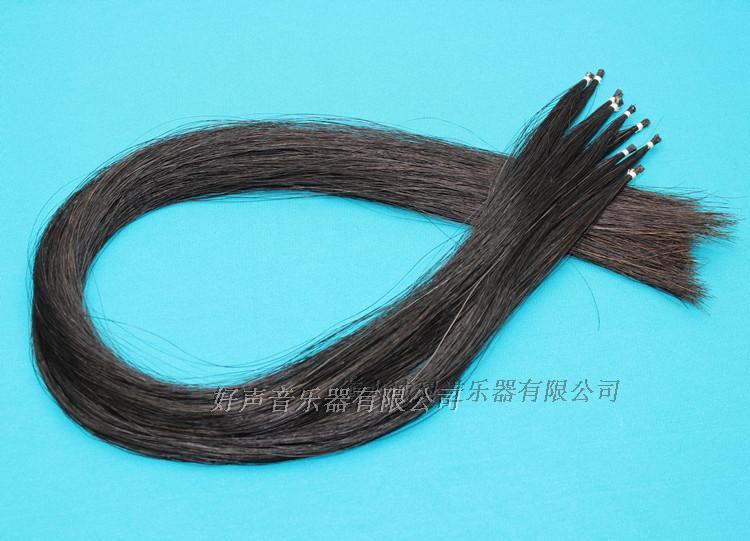 Black horsetail bow hair Erhu bow hair Banhu bow hair 105-108 cm 1 bunch 10 grams craft gift decoration knitting
