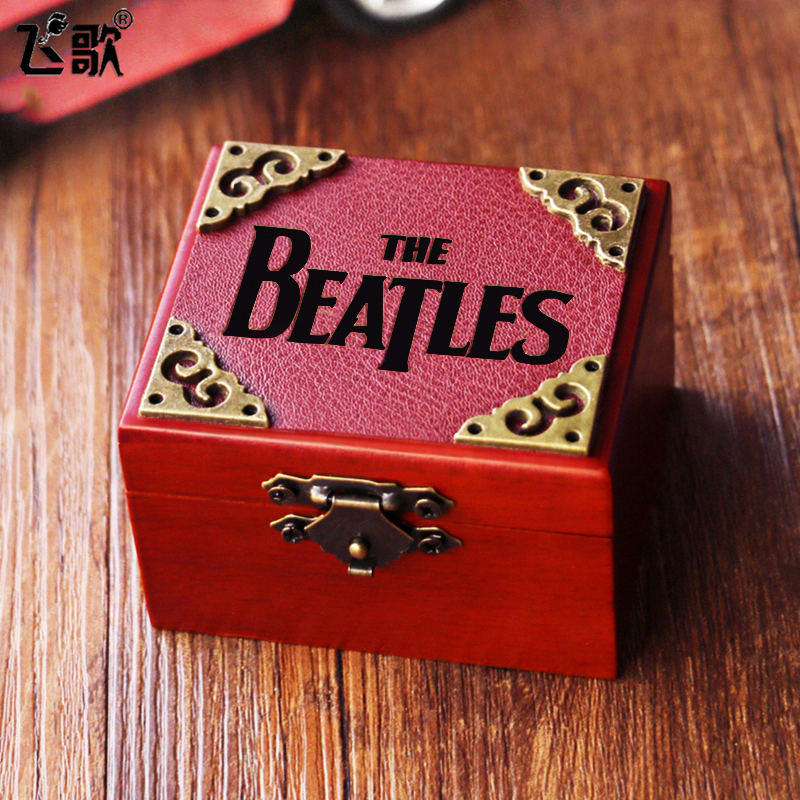 Harry Potter Music Box Retro Wood Octop Box Sky City Thousand Creative Birthday Gift Girl