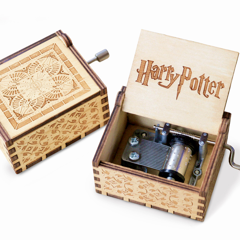 Harry Potter Hand-cranked Music Box Music Box Spirited Away Creative Birthday Gift for Boys and Girls Girlfriend Children