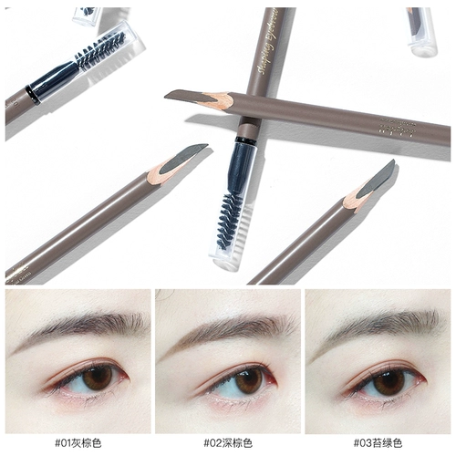 Judydoll Orange Double -Heded Double -Head Machetebrow в форме имитационной вода, натуральная водонепроницаем