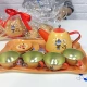 Nhà chơi trẻ em nhà bếp kết hợp đồ chơi bé trai và bé gái trò chơi trà chiều tin tưởng mô phỏng bộ ấm trà bộ đồ chơi trang điểm