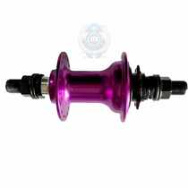 Magic flute bmx bmx rear flower drum 9T 36 hole 4 Perlin 14mm shaft rear Flower Drum rear axle anode purple