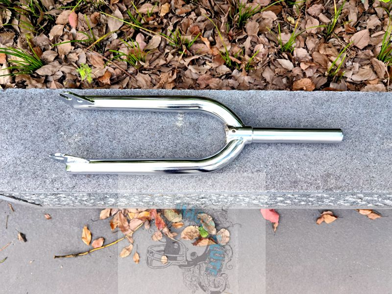 Magic Flute BMX Performance Car Small Wheeler Variable Diameter Inner Teeth Front Fork CRMO 4130 High Strength Chrome Molybdenum Steel