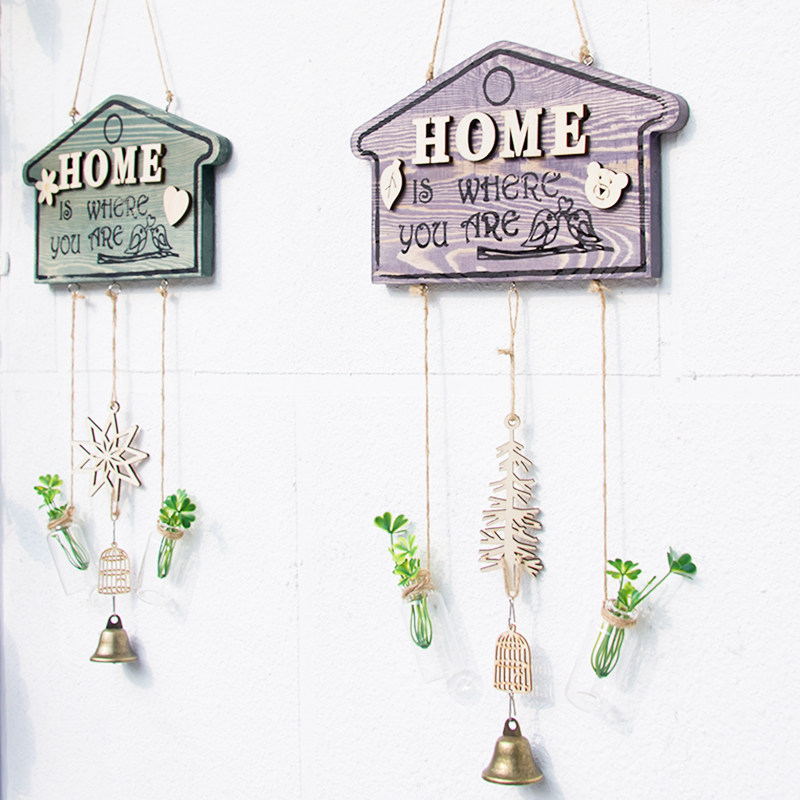 Creative shop door decorations hanging living room wall wall small pendant home wall wall decoration wall hanging wind chime